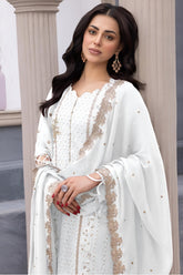 Pakistani suit with  Organza fabrics EAPK0012